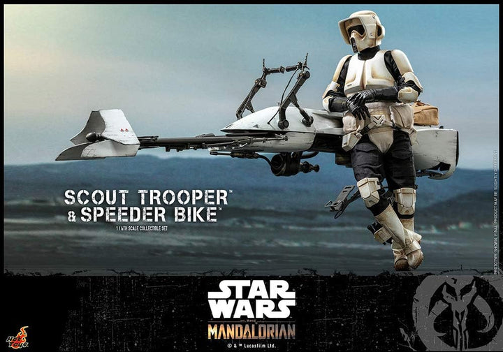Hot Toys Scout Trooper und Speeder Bike Sammelset 1:6
