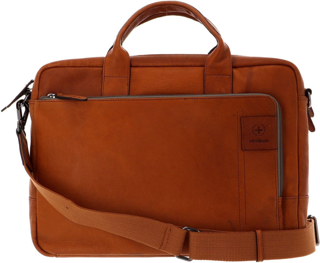 Strellson - hyde park charles briefbag shz Braun Einheitsgrösse Cognac, Einheitsgrösse Cognac