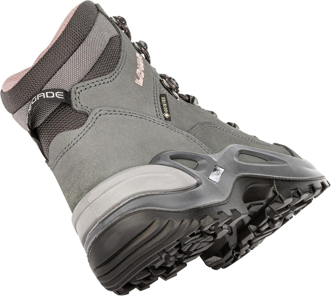 LOWA Renegade GTX MID Ws Damen Wanderstiefel Trekkingschuh Outdoor Goretex 320945 39 EU Graphit Rose