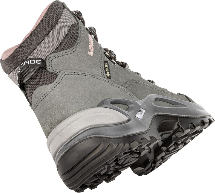 LOWA Renegade GTX MID Ws Damen Wanderstiefel Trekkingschuh Outdoor Goretex 320945 39 EU Graphit Rose