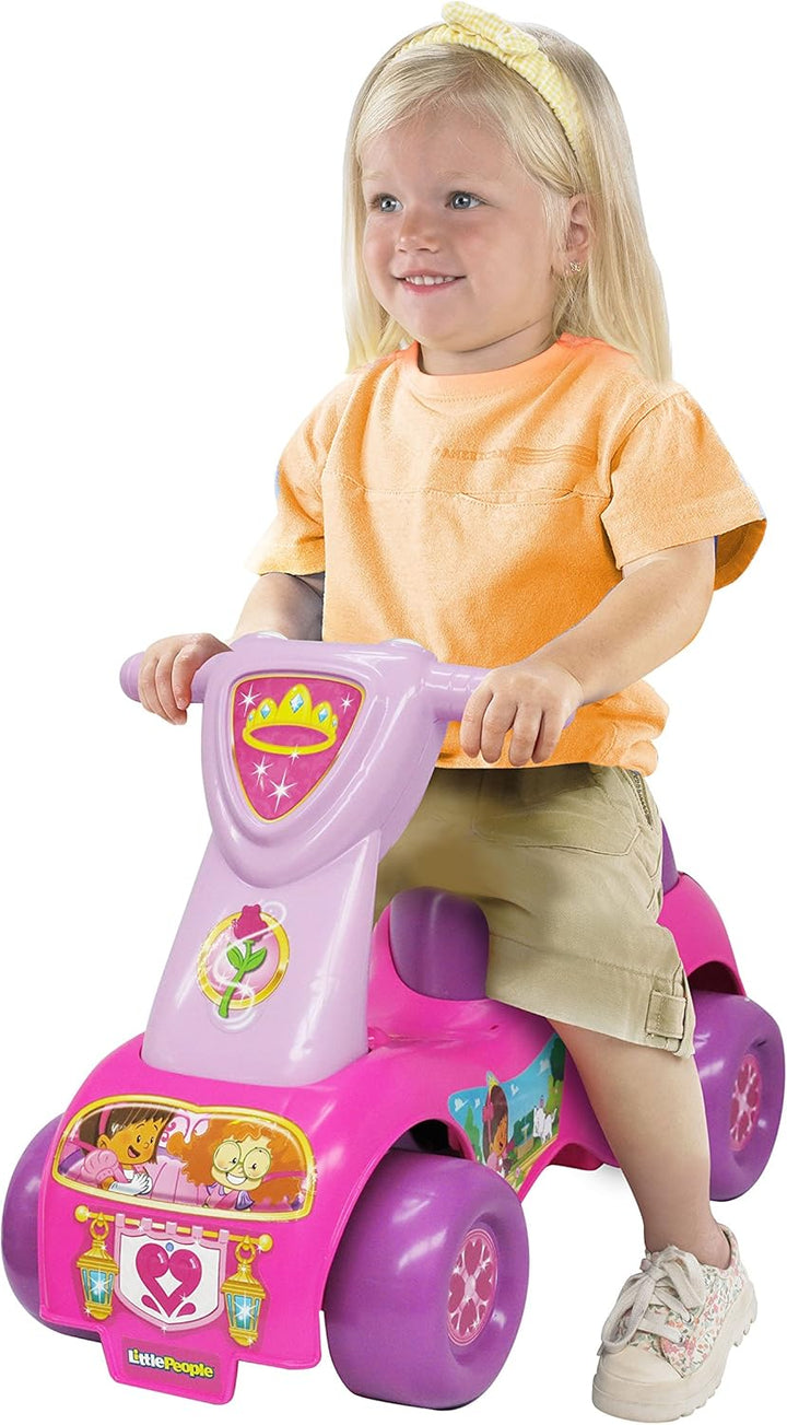 Fisher-Price Little People Push 'N Scoot Princess Ride On by Fisher-Price