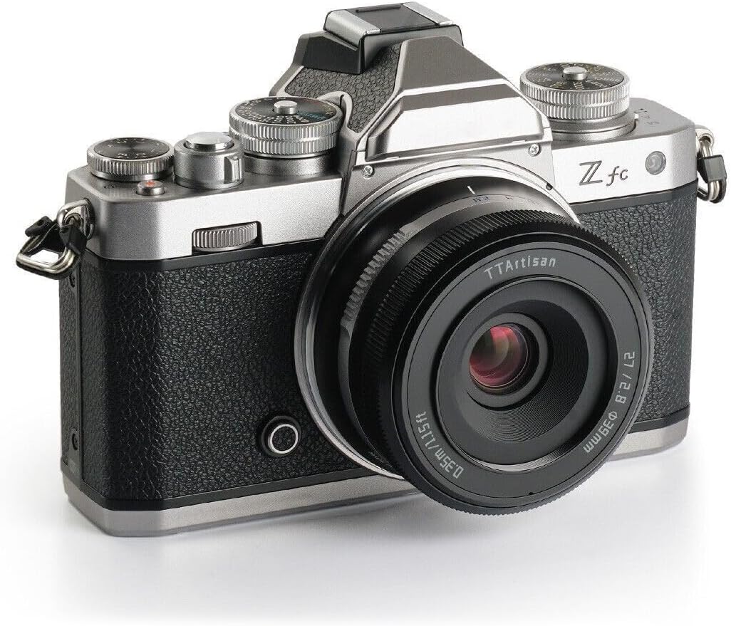 TTArtisan 27 mm F2,8 Autofokus AF-Objektiv mit Metallgehäuse, kompatibel mit Nikon Z-Halterung, Schw