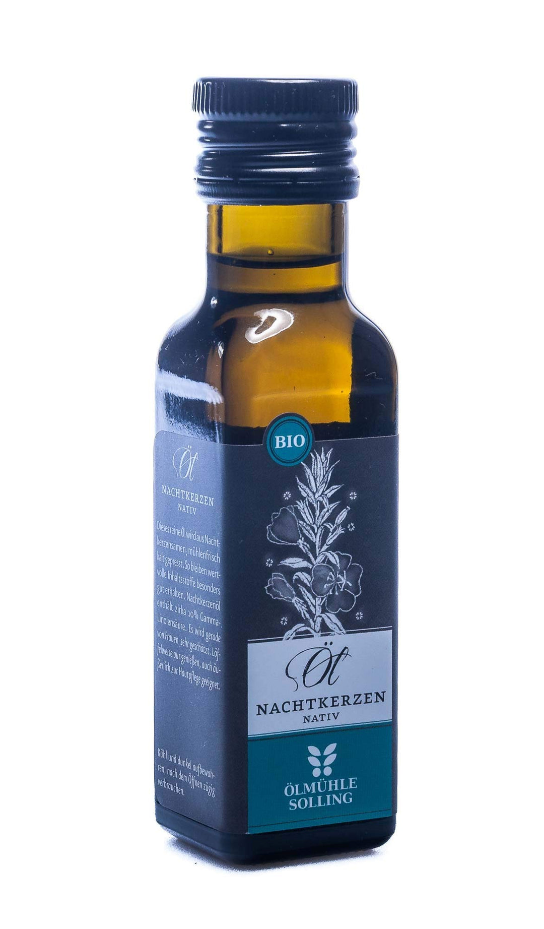 Ölmühle Solling Nachtkerzenöl 100% rein - nativ - kaltgepresst BIO, 100 ml