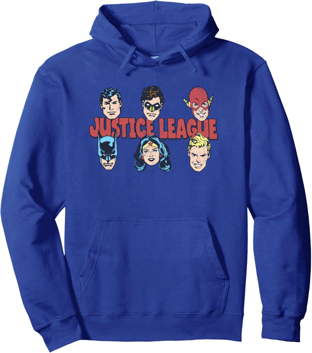 Justice League Justice Lineup Pullover Hoodie
