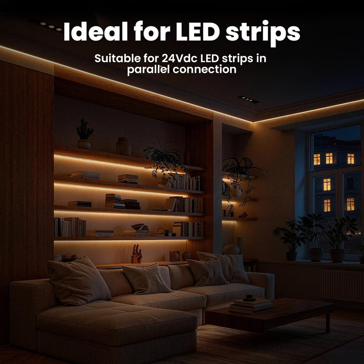 illuburg LED Trafo 24V 150W Dimmbar DALI Push Flickerfree LED Netzteil Treiber Driver Power Supply 2