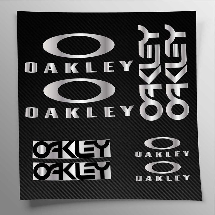 Stickersland® Aufkleber-Set kompatibel mit Rahmen MTB Mountainbike und Helm | Aufkleber-Aufkleber mi