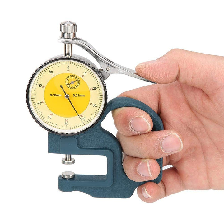 Digitales Dickenmessgerät , Lehren Andere Lehren Meter Papier Metallkarte Hohe Präzision Zeigeranzei