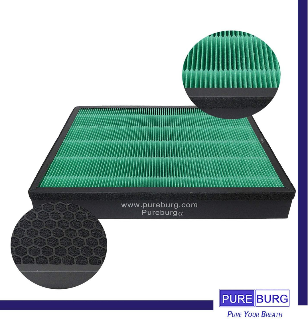 PUREBURG Ersatzfilter kompatibel mit Coway Airmega 300 300S Smart Luftreiniger, Teilenummer 3111635,