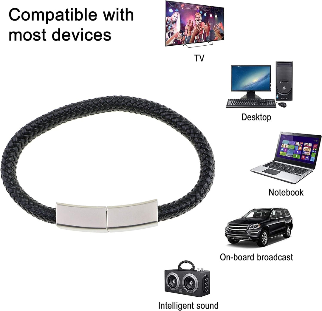 USB-Armband für Herren und Damen, verstellbar, 32 GB, originelle Geschenkidee für Geburtstag, Freund
