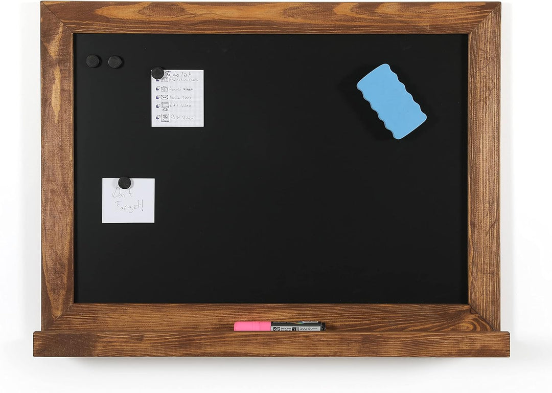 DISPLAY SALES Kreidetafel MEMO aus heller Buche 50x70 cm | Magnetische Tafel mit