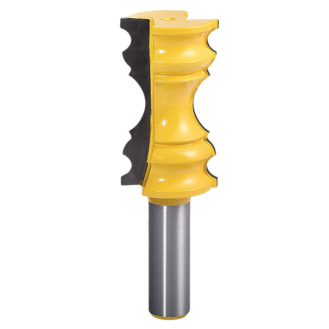 KATUR Kronenformfräser, Stuhlschienenformfräser mit 1/2 Zoll Schaft Holzfräser (1/2" Schaft, 1.13" B