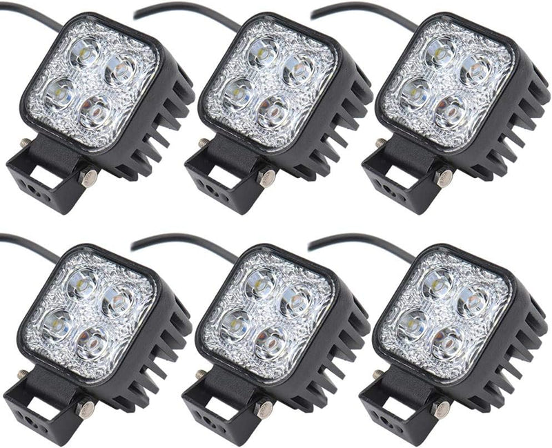 6X 12W Led Arbeitsscheinwerfer Offroad Lampe Flood Scheinwerfer LED Arbeitslicht 12V 24V Zusatzschei