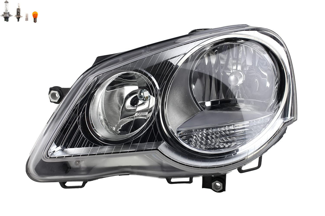 Johns, Scheinwerfer passend für VW Polo 02 9N 04/05-01/12 links + Leuchtmittel