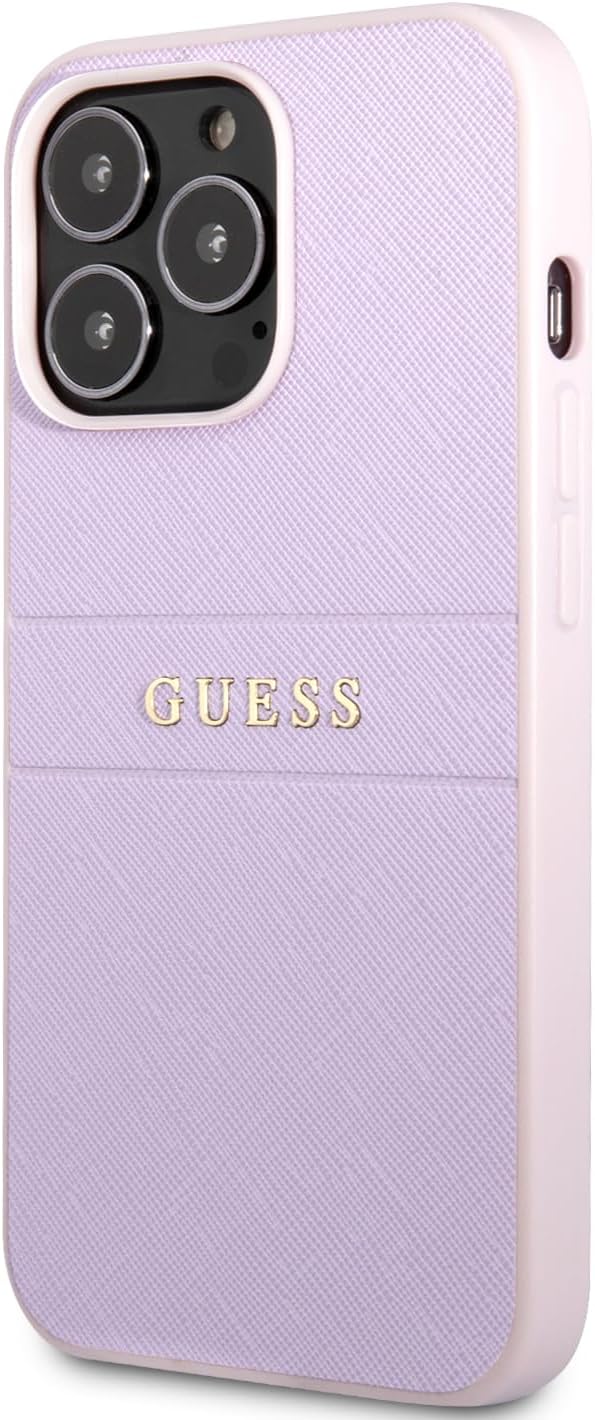 Guess GUHCP13XPSASBPU Hülle für iPhone 13 Pro Max 6,7" violett/Purple hardcase S