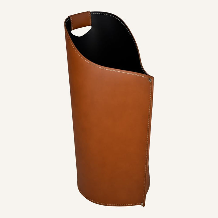 LIMAC Design SAPEL, originaler Pellet-Tasche aus Leder, moderner Ofenpelletbehälter, Pellet-Organize
