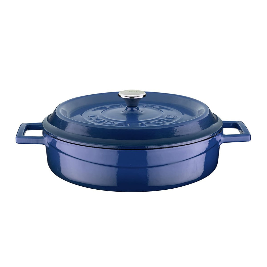 Lava Mehrzweck-Schmortopf aus Gusseisen, 2,9 l 2 1/2 Quart kobaltblau, kobaltblau