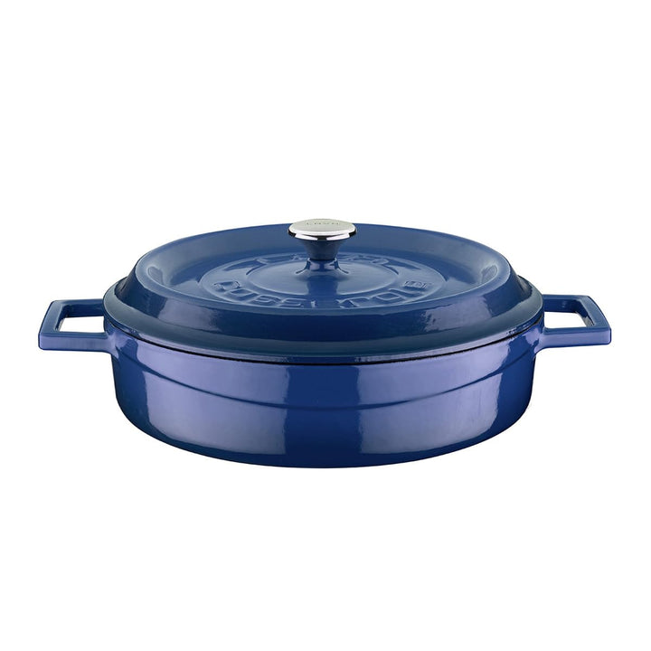 Lava Mehrzweck-Schmortopf aus Gusseisen, 2,9 l 2 1/2 Quart kobaltblau, kobaltblau