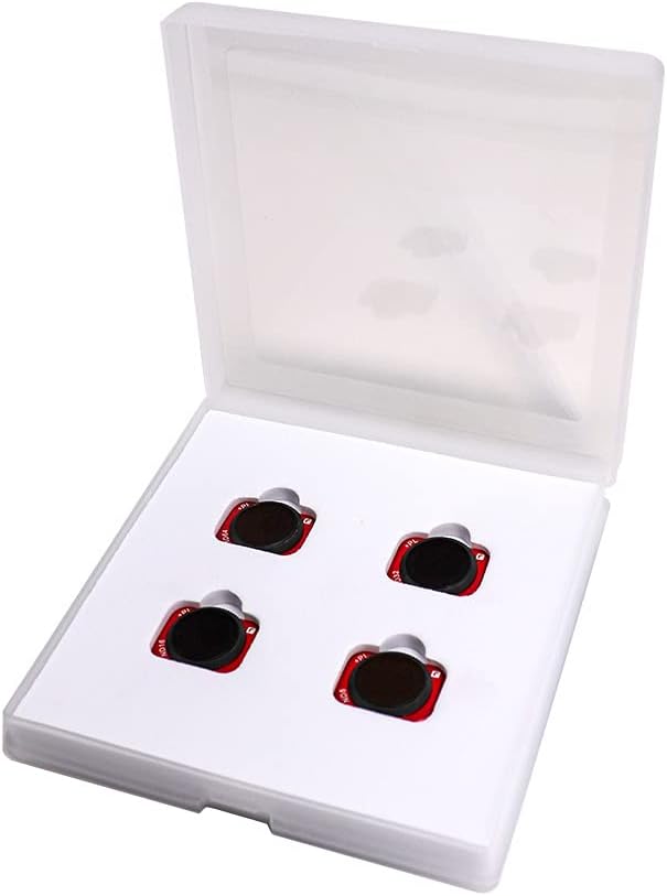 JONGSUN 4Pack ND Filter Set (ND8/PL ND16/PL ND32/PL ND64/PL) Kompatibel mit DJI Mavic Air 2 Drone (N