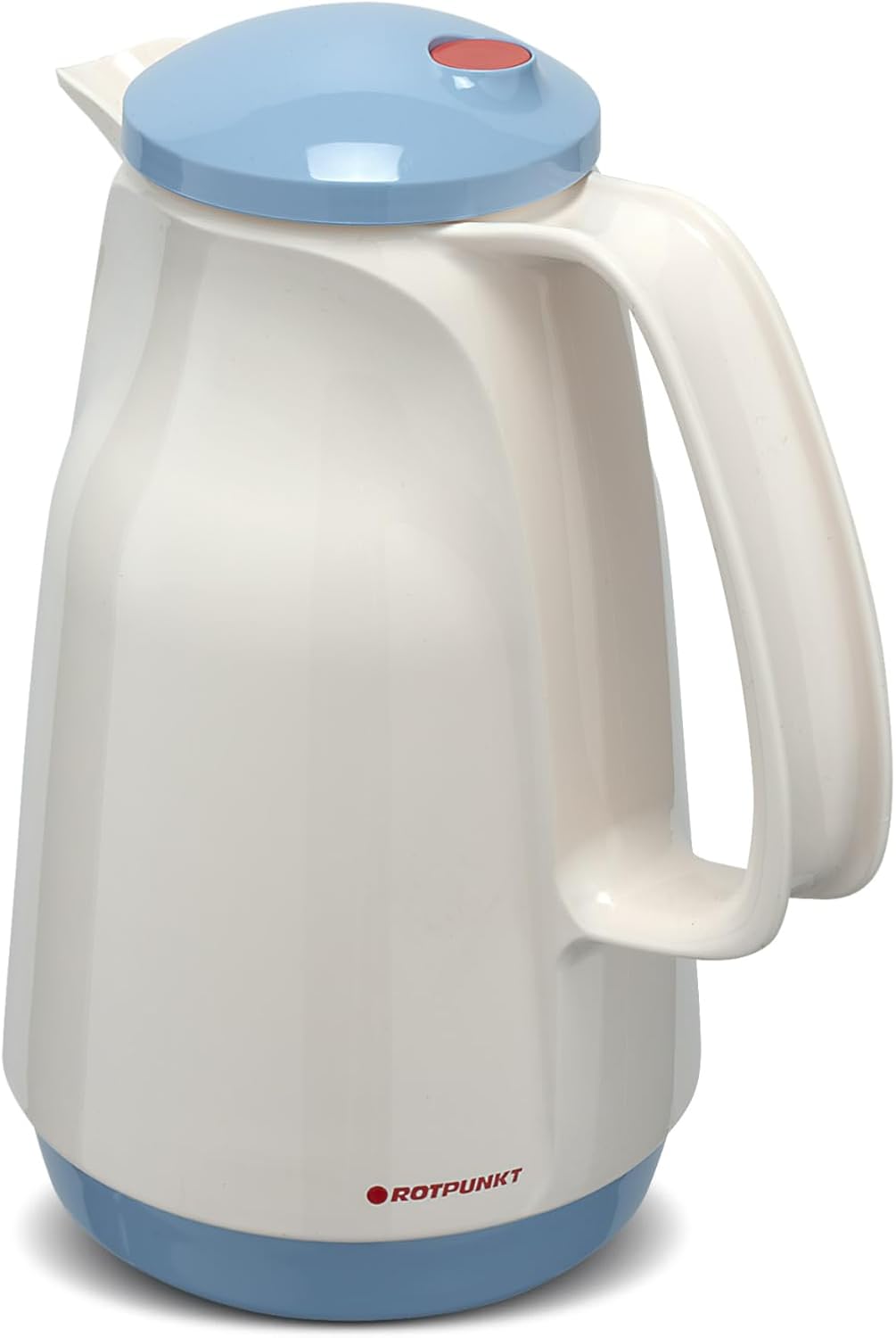 ROTPUNKT Isolierkanne 220 Bella 1,0 l | Zweifunktions-Drehverschluss | BPA Frei- gesundes Trinken |
