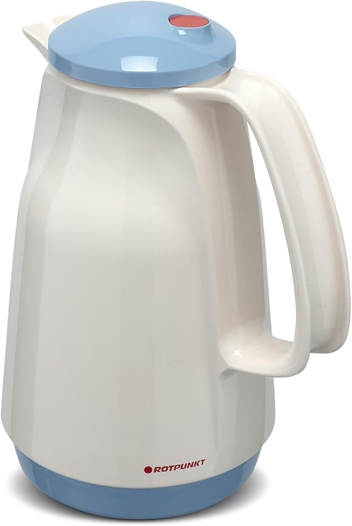 ROTPUNKT Isolierkanne 220 Bella 1,0 l | Zweifunktions-Drehverschluss | BPA Frei- gesundes Trinken |
