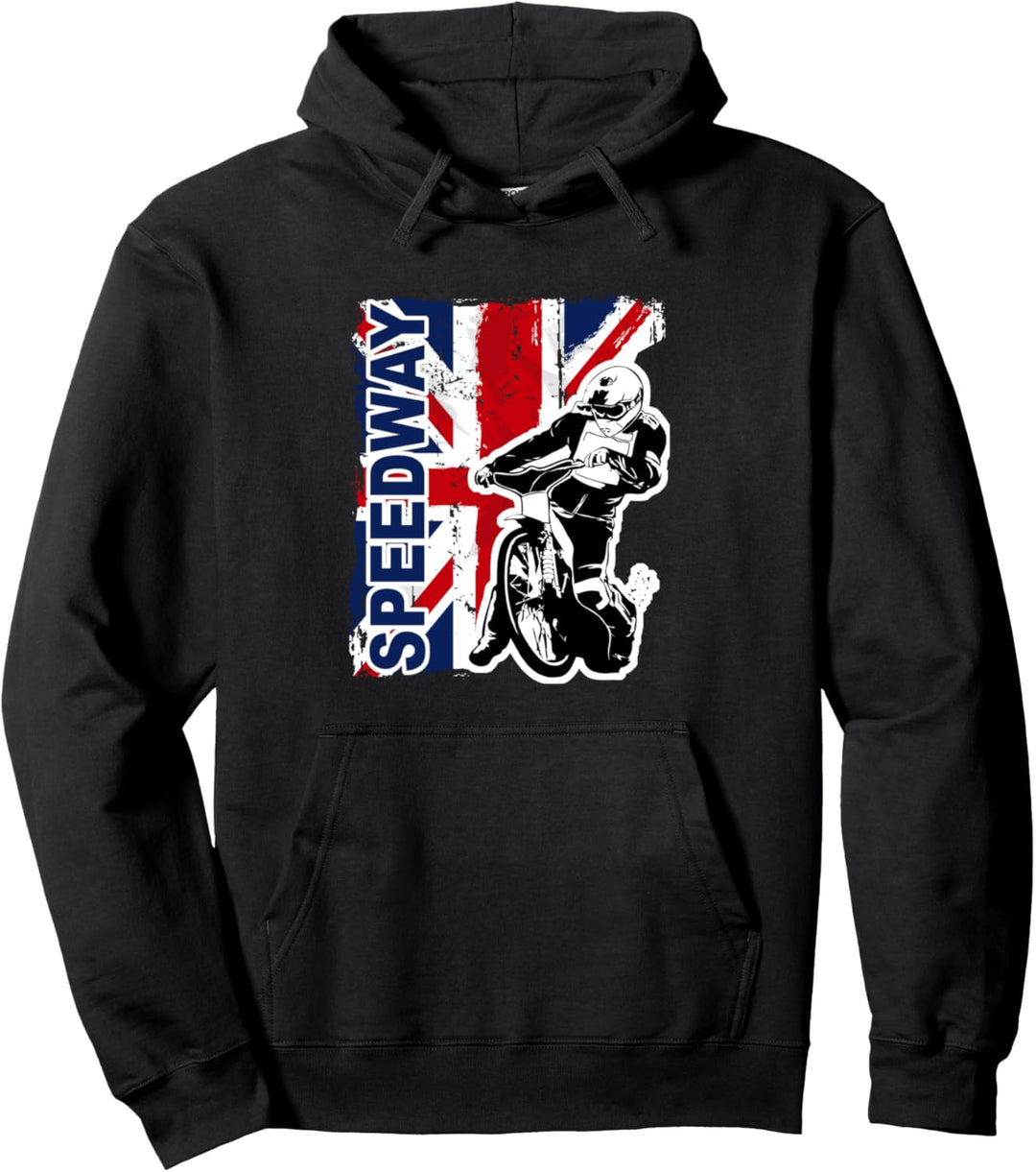 Speedway Bahnsport Motorradrennen Pullover Hoodie