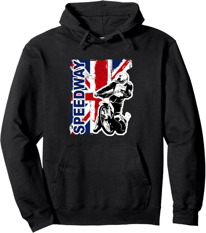 Speedway Bahnsport Motorradrennen Pullover Hoodie