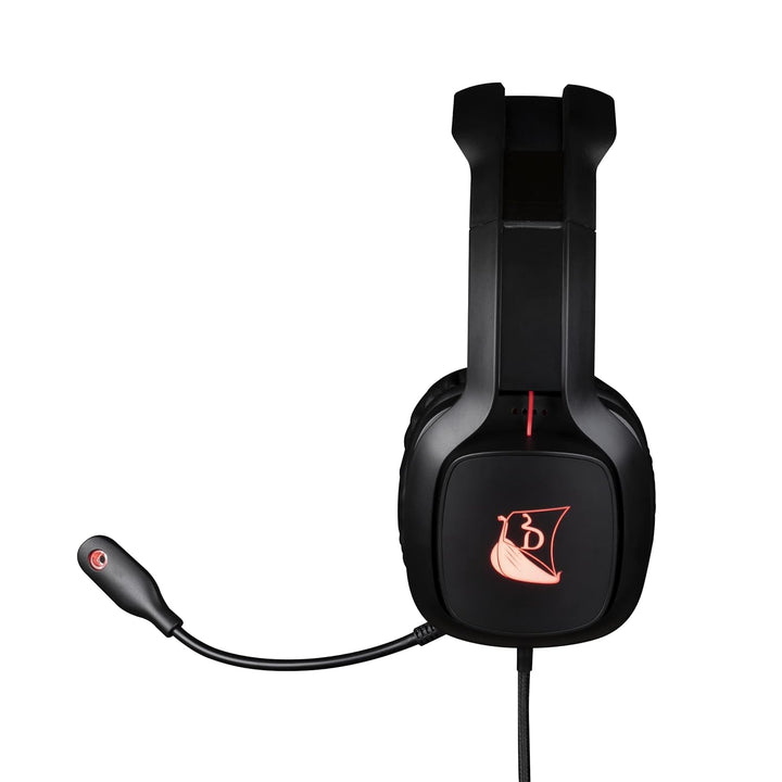 Konix Drakkar Mistlur Gaming-Headset für PC - 40-mm-Lautsprecher - Flexibles Mikrofon - 2-m-Kabel -