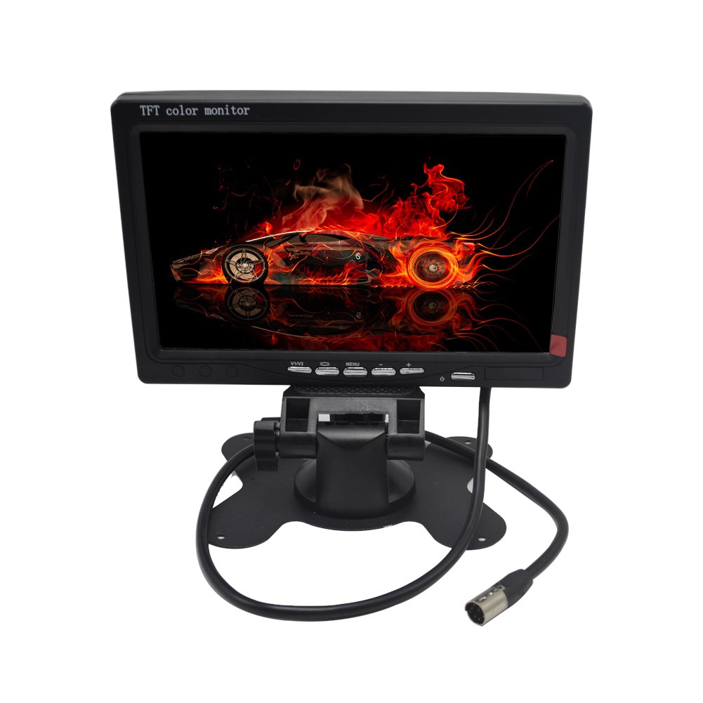 7 Zoll LED-Hintergrundbeleuchtung TFT LCD Monitor für Auto-Rückfahrkameras, Auto-DVD, Serveillance K