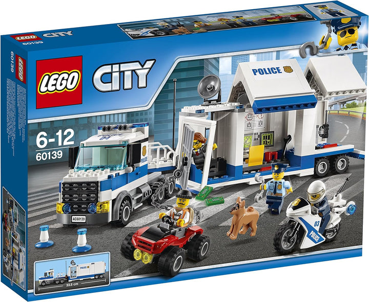 LEGO 60139 City Police Mobile Einsatzzentrale Bausteinspielzeug, Bausteinspielzeug
