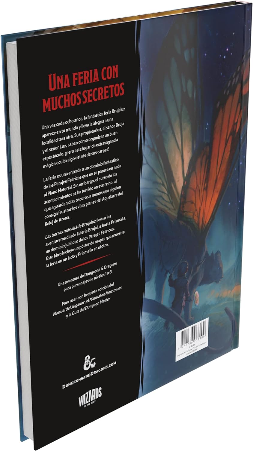 Wizards Of The Coast Dungeons &amp; Dragons RPG Abenteuerbuch Las tierras más allá de Brujaluz *Spanisch