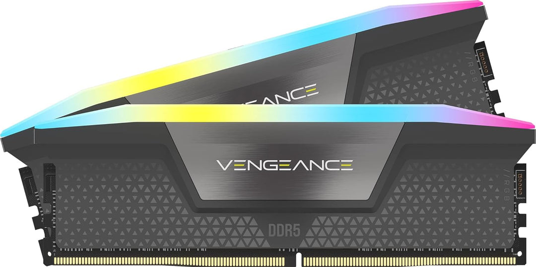 Corsair VENGEANCE RGB DDR5 RAM 64GB (2x32GB) 6000MHz CL40 AMD EXPO iCUE Kompatibel Computer Speicher