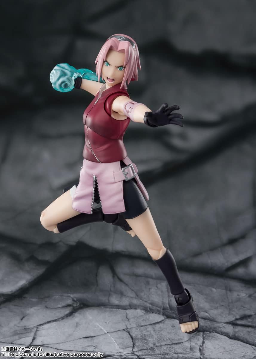 BANDAI TAMASHII NATIONS TAMASHII Nations Naruto - Sakura Haruno Inheritor - Statuette S.H. Figuarts