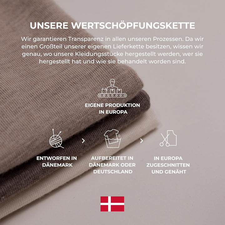 Dilling Merino Unterhemd für Damen - aus 100% Bio-Merinowolle 42 Natur, 42 Natur