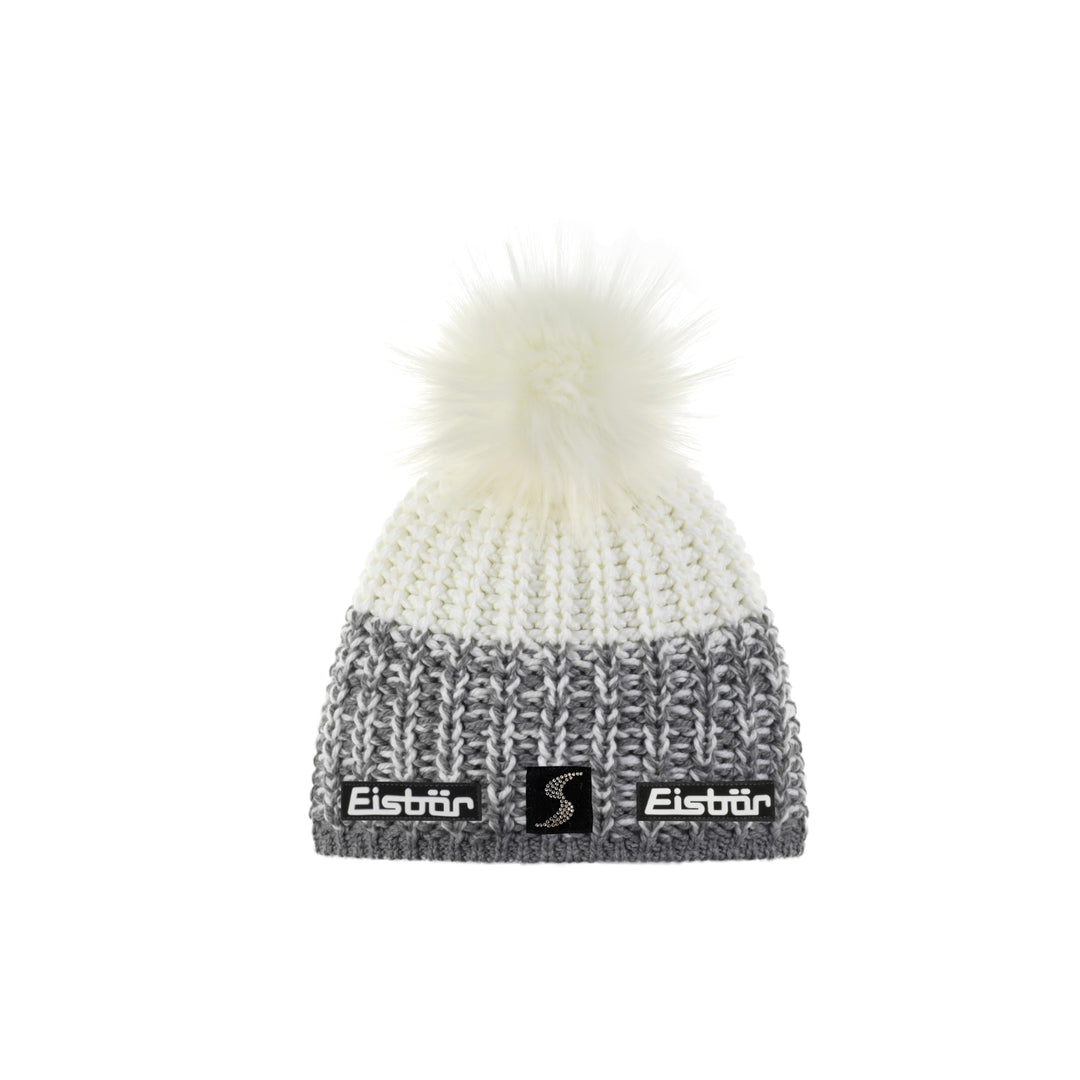 Eisbär Focus Lux Crystal Mütze Ski Austria Einheitsgrösse graumele-white-white/weiss, Einheitsgrösse