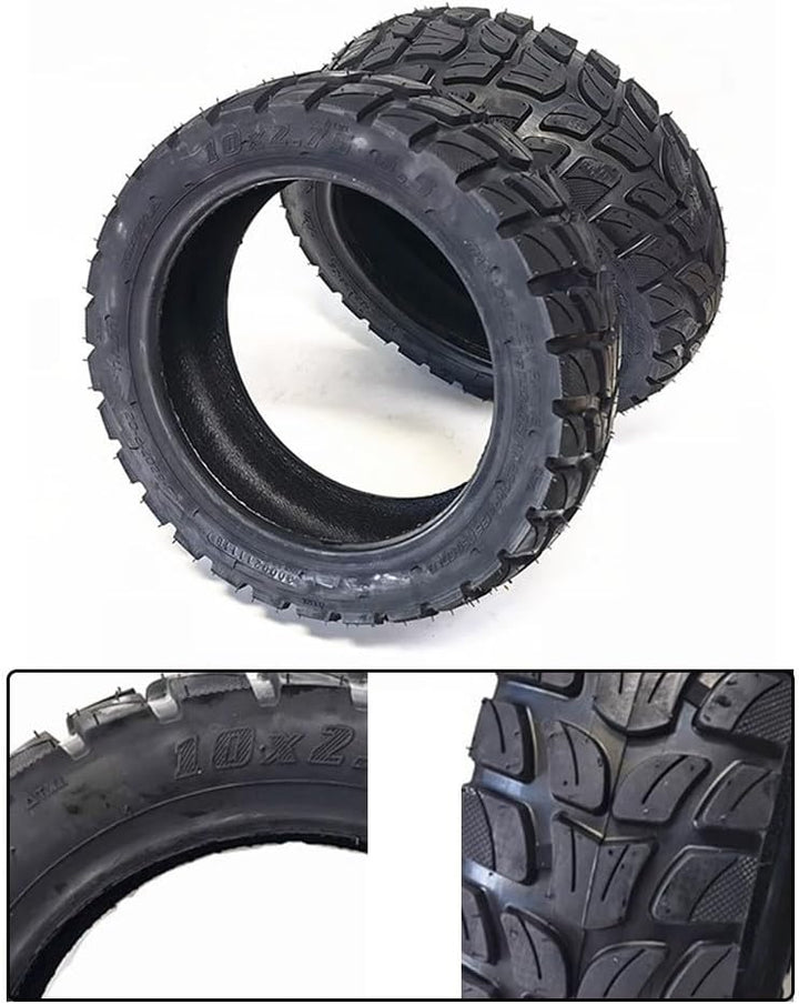 25,4 cm 10 x 2,75-6,5 Scooter-Reifen 10 x 2,70-6,5 schlauchlose Off-Road-Reifen, 2 Stück 2pcs, 2pcs
