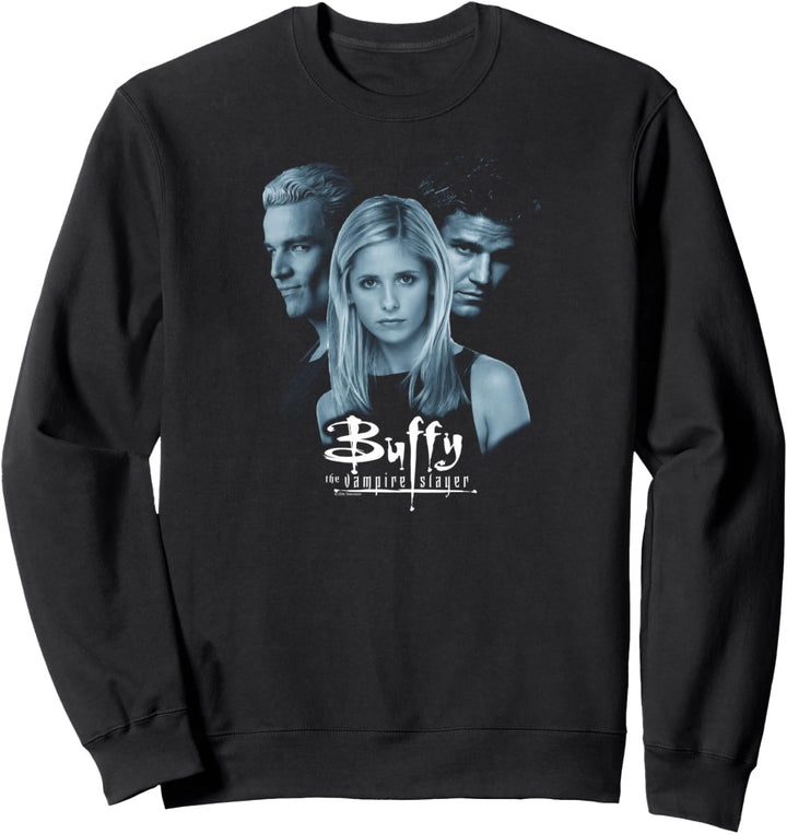 Buffy the Vampire Slayer Buffy Spike und Angel Foto Sweatshirt