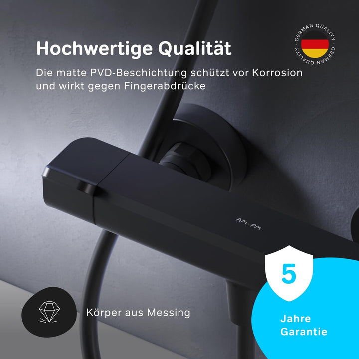 FNA40022 Flash Thermostatischer Duschmischer, Flash Schwarz