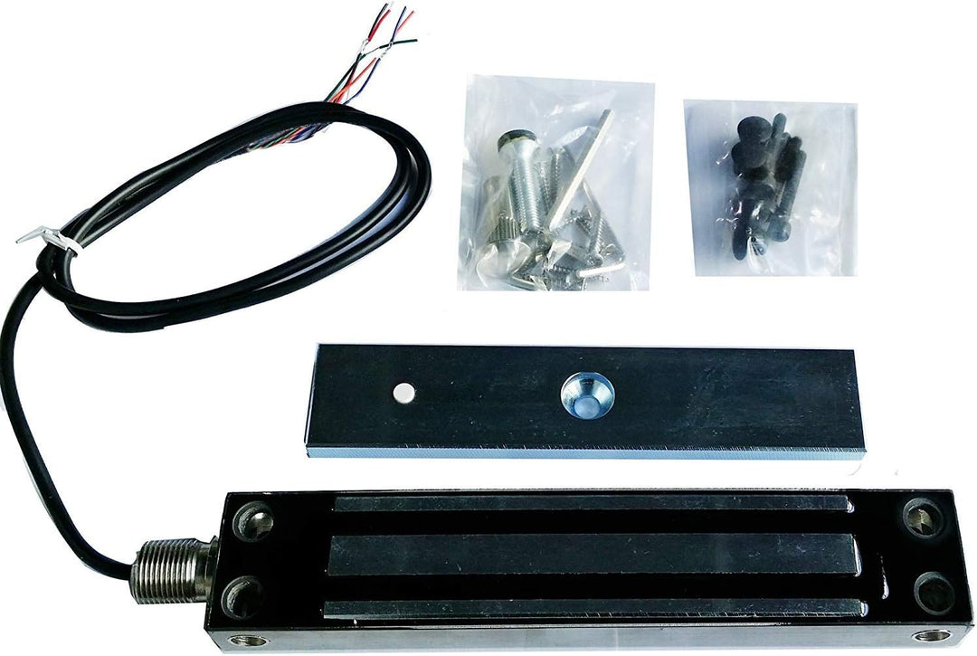 UHPPOTE 272,2 kg Haltekraft Einzeltür Elektromagnetisches Torschloss Wasserdicht für den Aussenberei