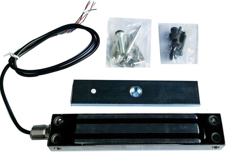 UHPPOTE 272,2 kg Haltekraft Einzeltür Elektromagnetisches Torschloss Wasserdicht für den Aussenberei