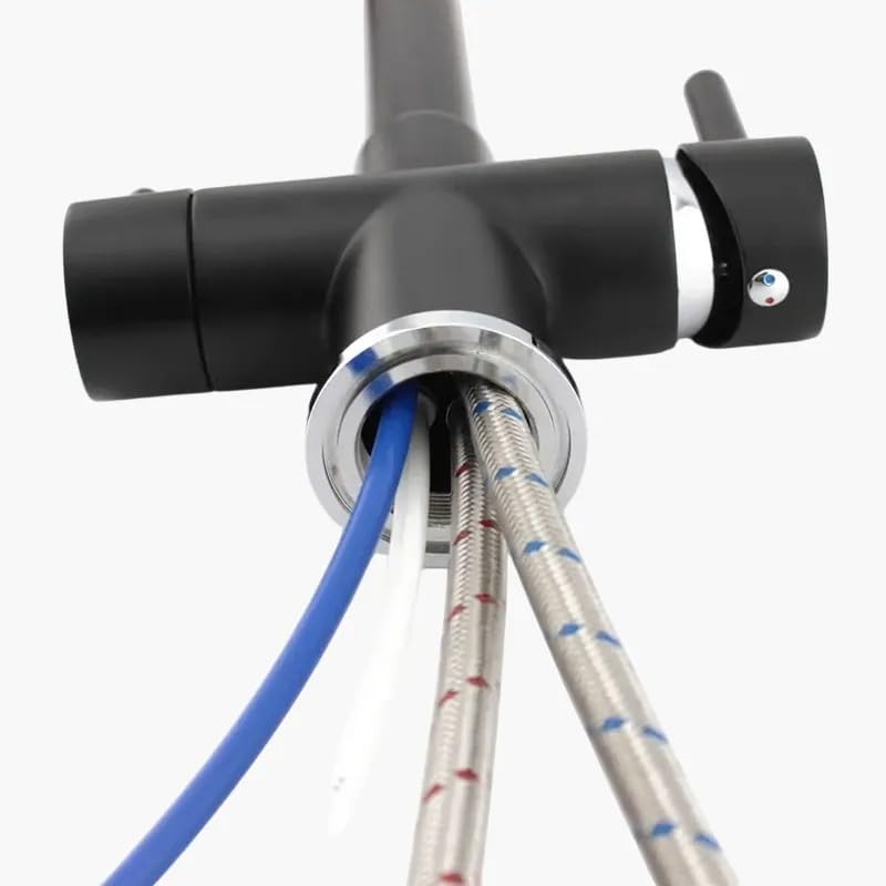 Osmo Star 2.0 + 4-Wege-Wasserhahn – Komplettset (Schwarz), Schwarz