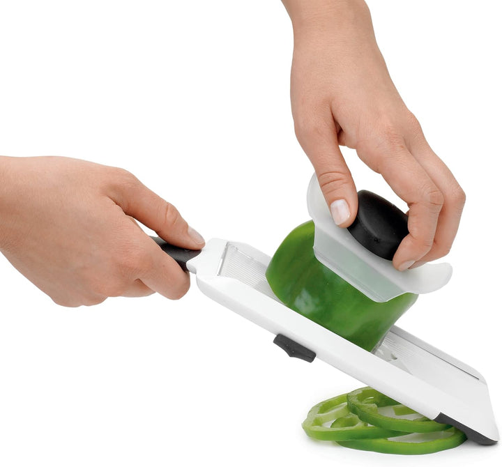 OXO Good Grips Gemüsehobel/Handhobel mit Edelstahlklinge Single Hand-Held, Single Hand-Held