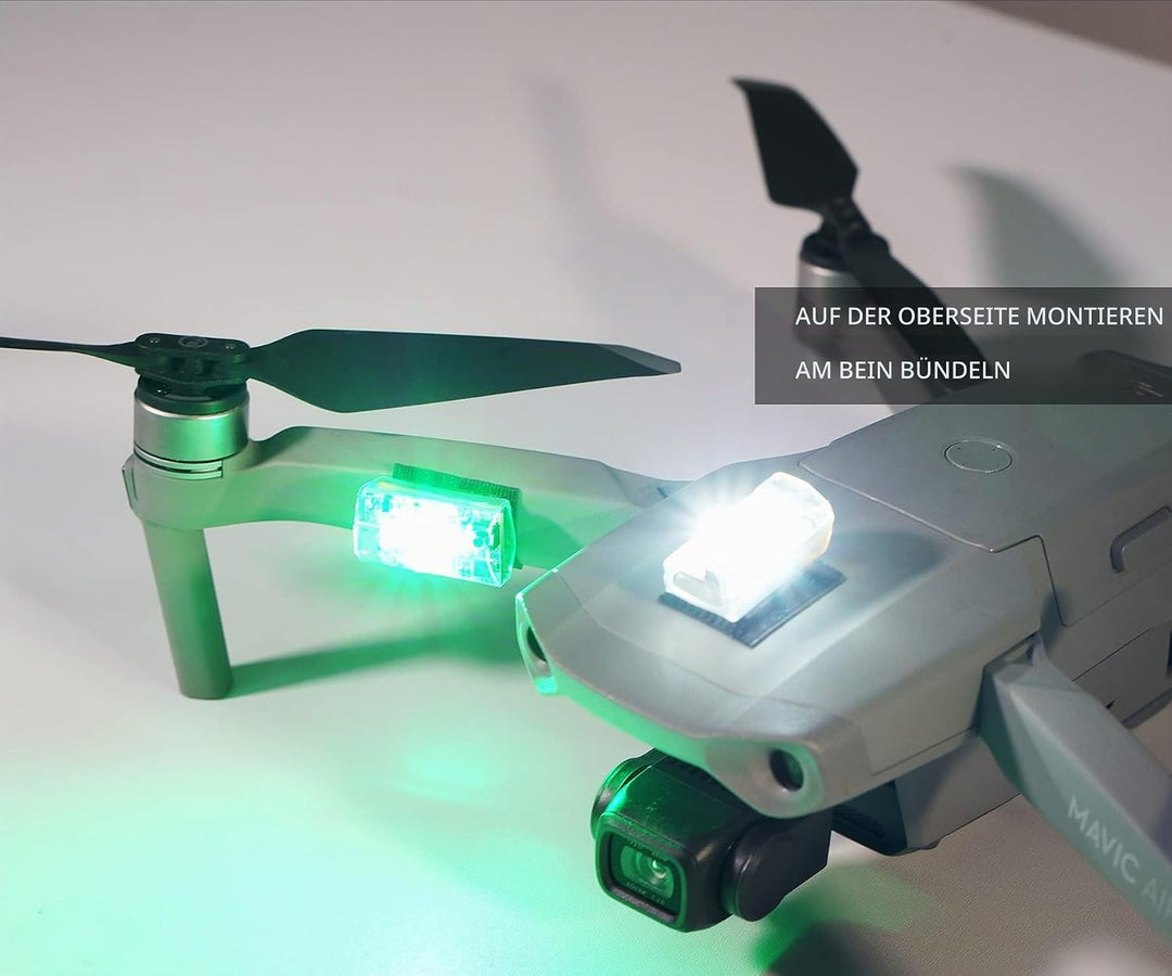 Vifly Drohne Strobe Light, Anti-Kollisionslicht für Nachtflüge nach FAA-Verordnung, geeignet für DJI