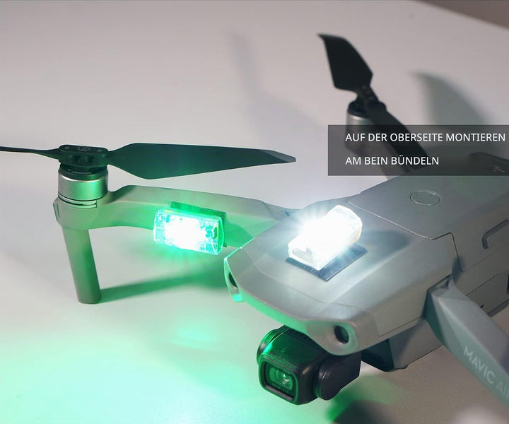 Vifly Drohne Strobe Light, Anti-Kollisionslicht für Nachtflüge nach FAA-Verordnung, geeignet für DJI