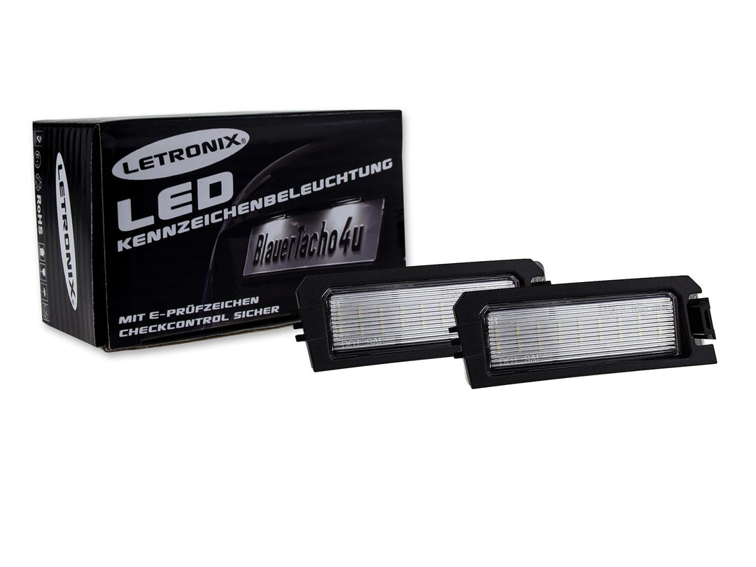 letronix SMD LED Kennzeichenbeleuchtung Module mit E-Prüfzeichen Kompatibel mit: i30 PD / i30 N i30N