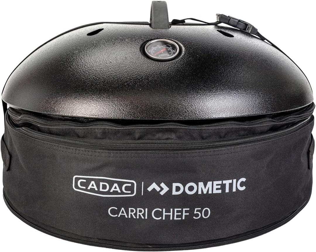 CADAC - Carri Chef 50 BBQ - 50mBar - Tragbare Grills - Grill 2 Braai - Automatische Zündung - Inkl.