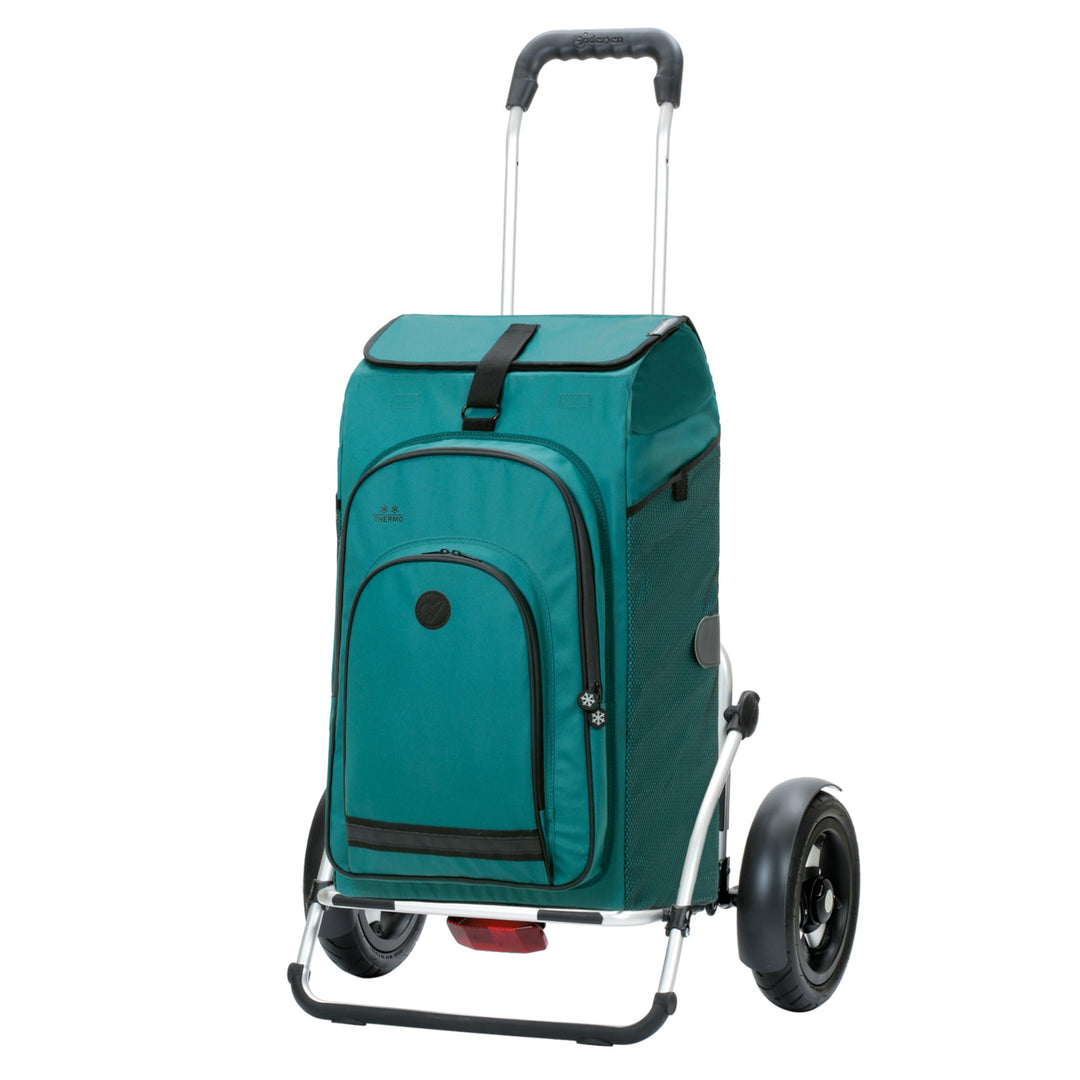 ANDERSEN Einkaufstrolley - Royal Shopper Plus Hydro 3.0 Petrol 62 L Bike, Einkaufsroller, Rucksack,