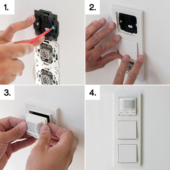 HOMEPILOT - Bewegungsmelder smart | Smart Home Bewegungsmelder mit Treppenhausfunktion für Innen - R