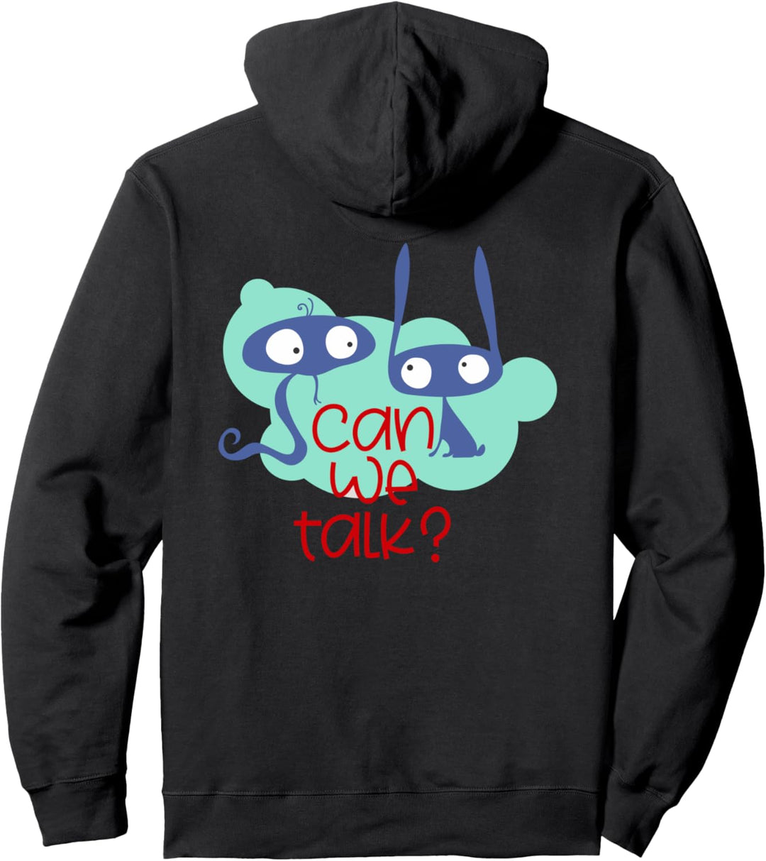 Fantasy Animals - Can we talk 1 - Fan Fun Pullover Hoodie