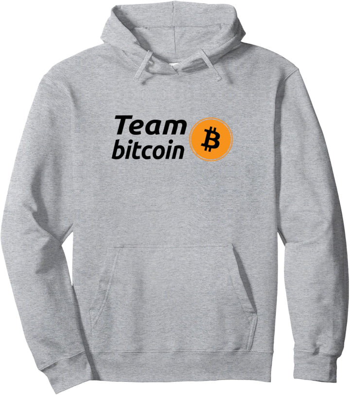 Team Bitcoin, Plan B, Logo, Krypto, Moon, Symbol, Freiheit Pullover Hoodie