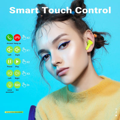 ACEFAST T6 Bluetooth Kopfhörer In Ear, Kopfhoerer Kabellos mit Dual-Mikrofon und KI-Anruf, Komposit-